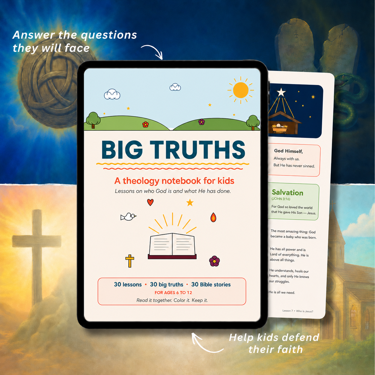 Kid's Theology Workbook - Big Truths