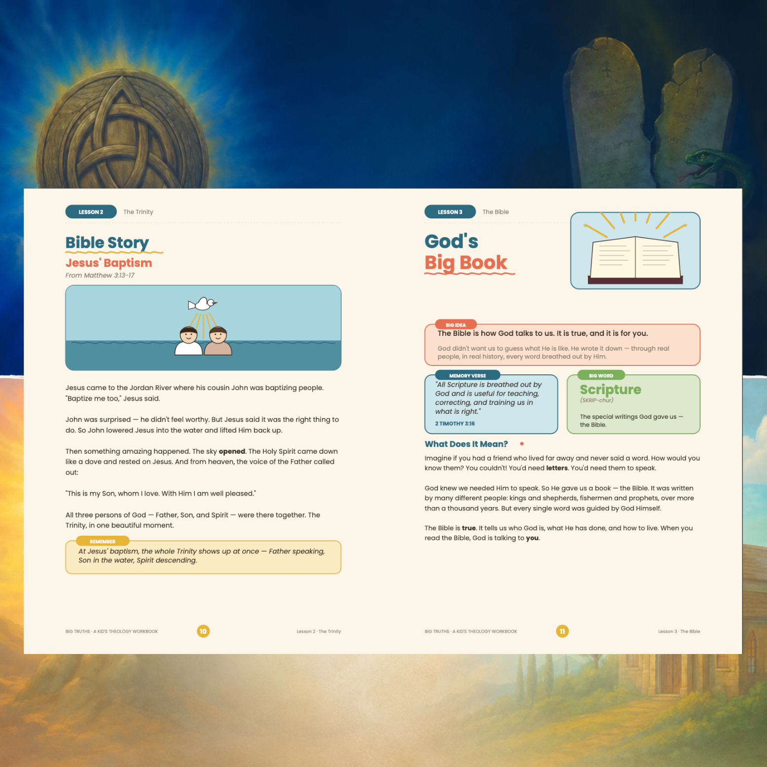 Kid's Theology Workbook - Big Truths